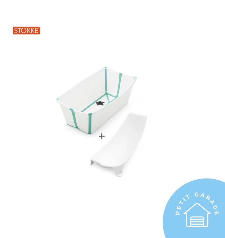 (#PG4139) Tina Flexi Bath + Soporte RN. Marca Stokke