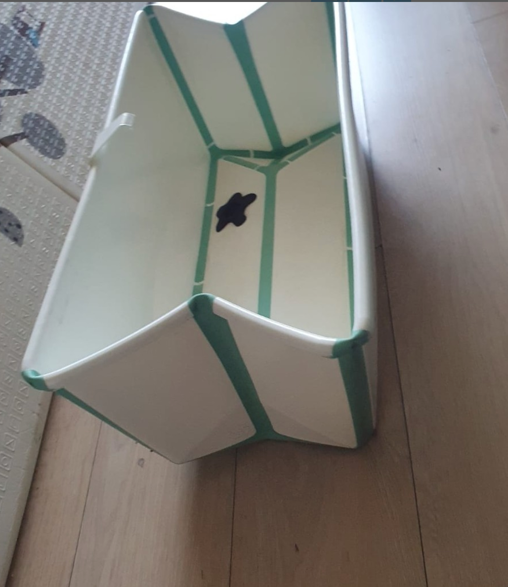 (#PG4139) Tina Flexi Bath + Soporte RN. Marca Stokke