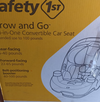 (#PG4167) Silla de auto modelo Grow and Go. Marca Safety 1st