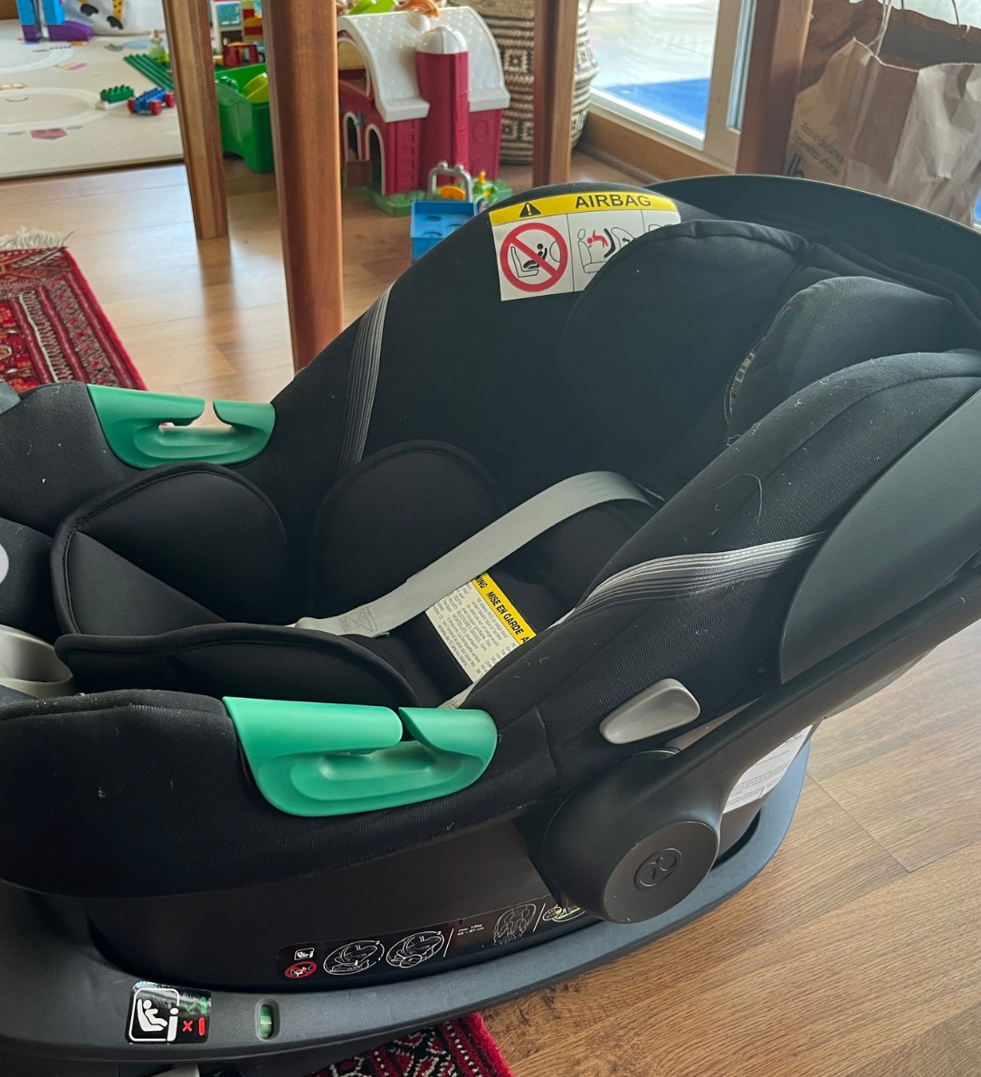 (#PG4176) Silla de auto modelo Aton S2 + Base One I-Size. Marca Cybex