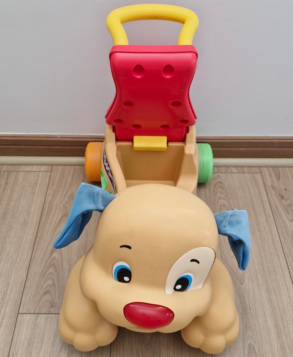 (#PG4177) Correpasillos perrito modelo Laugh and Learn. Marca Fisher Price