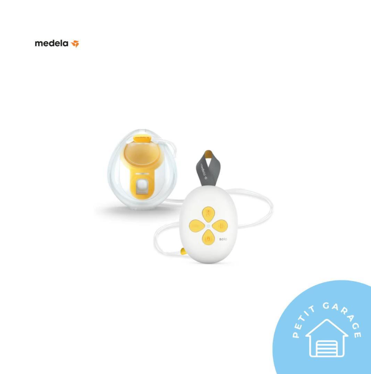 (#PG4193) Extractor de leche eléctrico modelo Hands Free Solo. Marca Medela