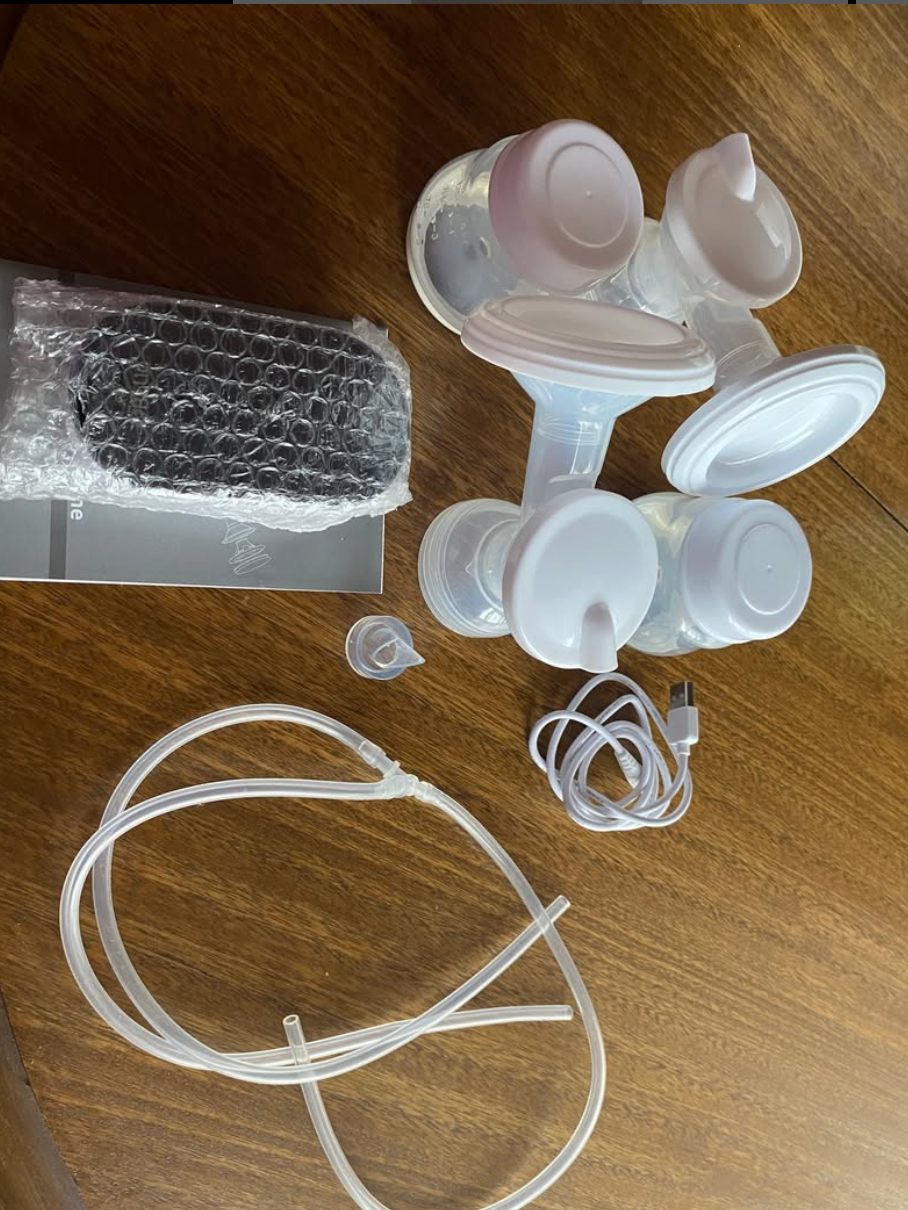 (#PG4783) Extractor de leche eléctrico doble. Marca Balia