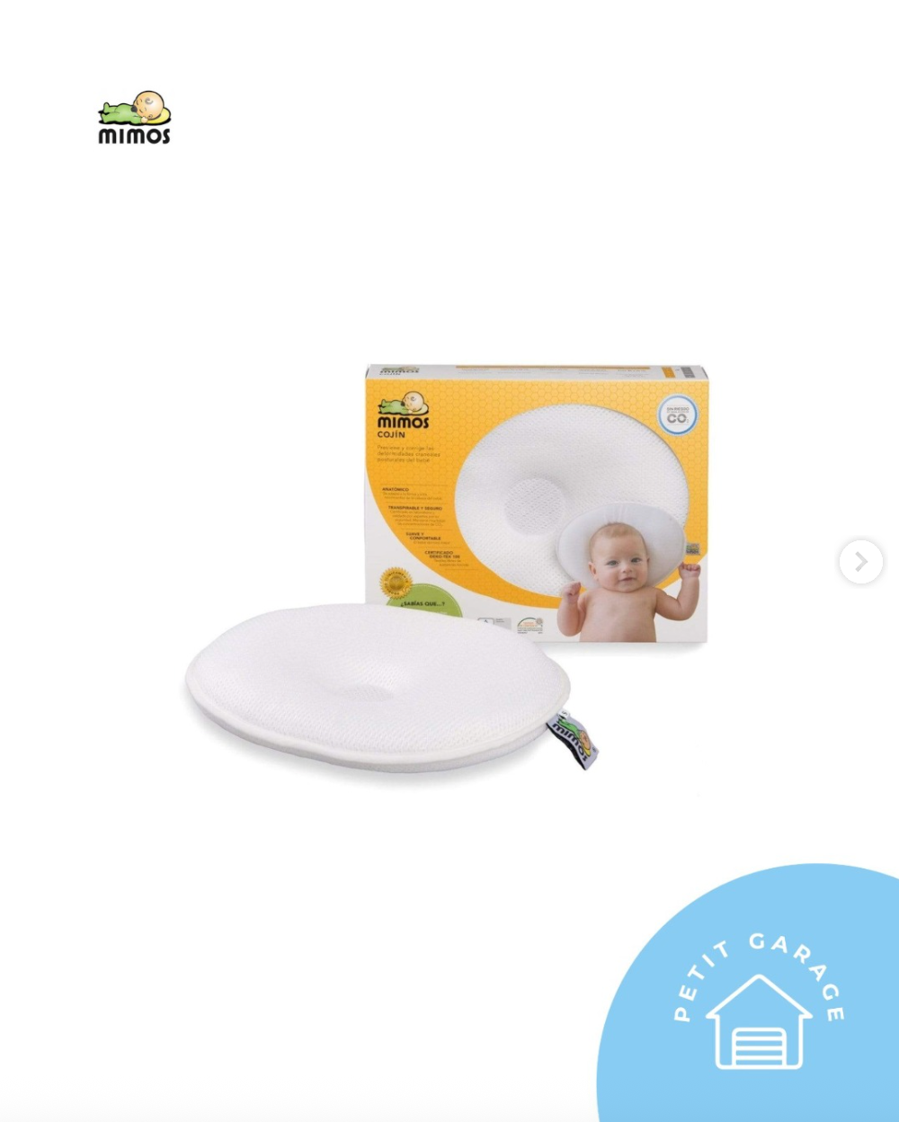 (#PG4904) Cojín plagiocefalia. Marca Mimos