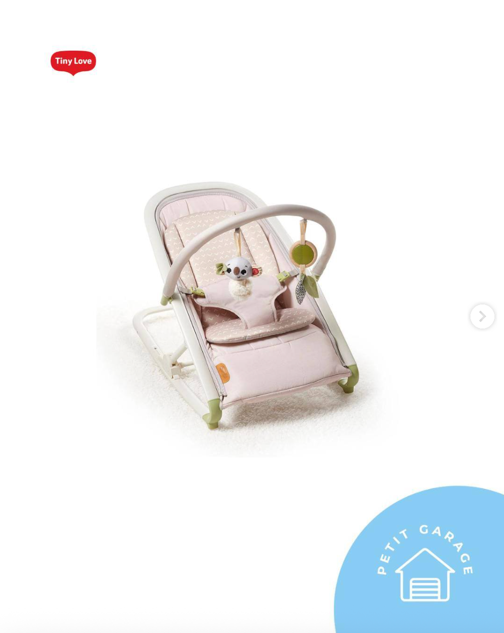 (#PG5030) Silla nido mecedora modelo Rocker Boho Chic 2 en 1. Marca Tiny Love