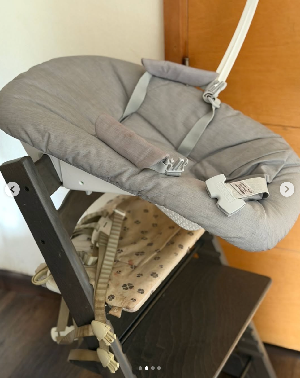 (#PG5477) Newborn set para silla Tripp Trapp. Marca Stokke
