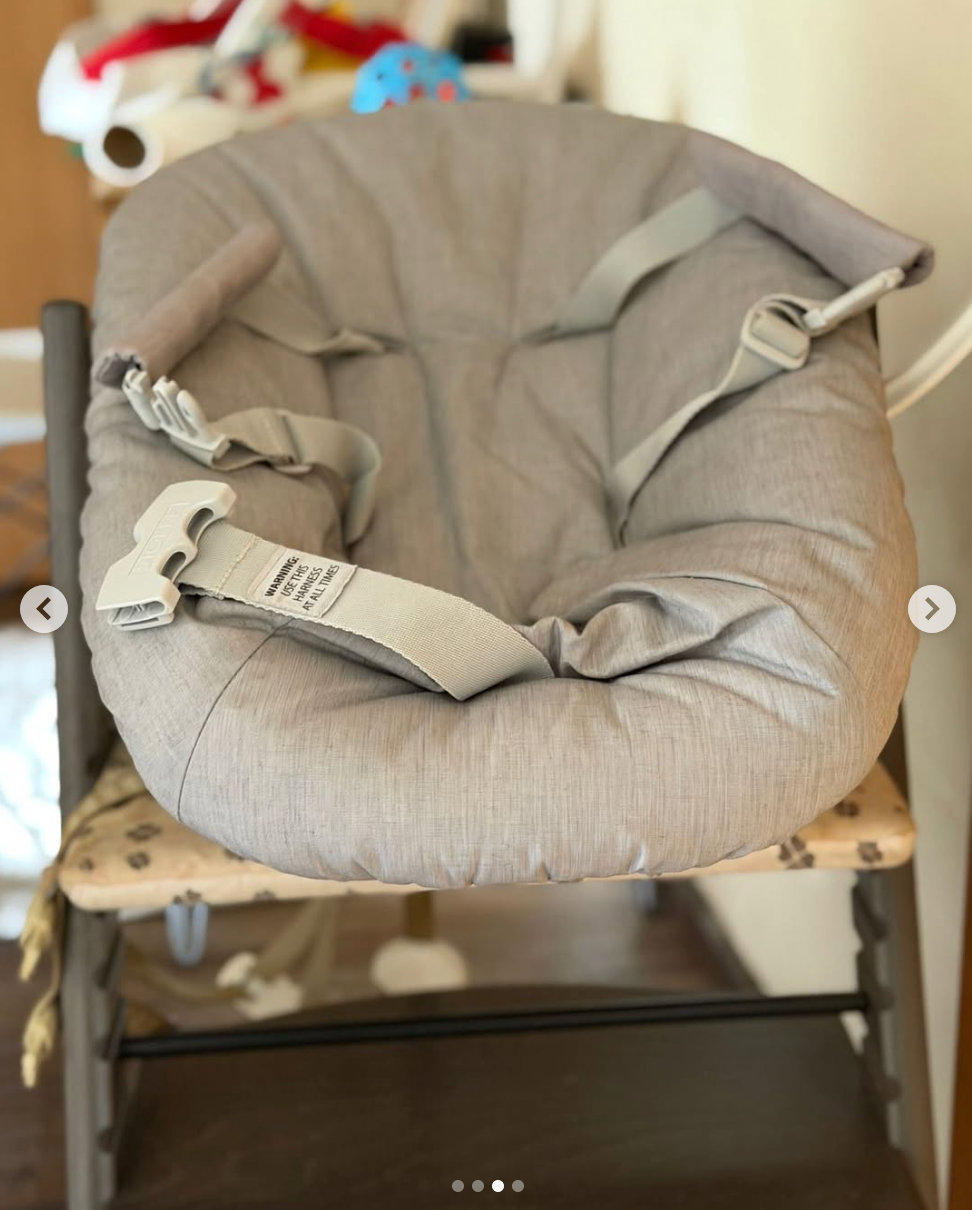 (#PG5477) Newborn set para silla Tripp Trapp. Marca Stokke