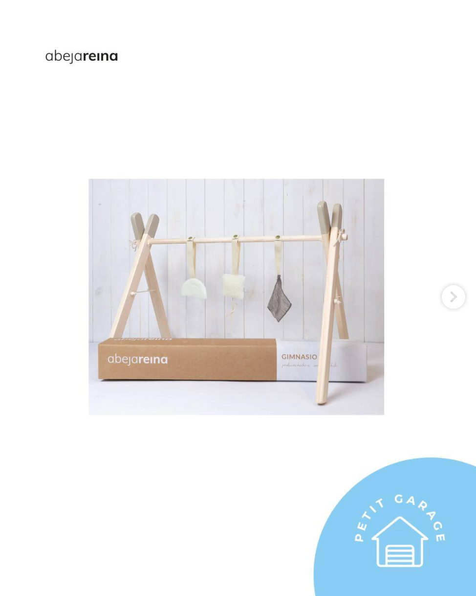 (#PG5478) Gimnasio de madera. Marca Abeja Reina