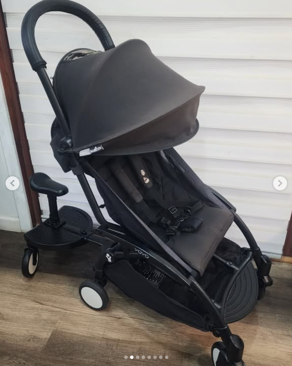 Coche YOYO negro con accesorios. Marca Babyzen (#PG5786)