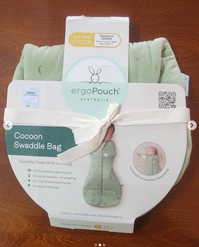 Saquito Cocoon Swaddle Bag TOG 3.5, talla 0-3 meses. Marca Ergopouch (#PG5788)