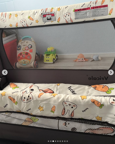 Cuna Pack and Play modelo selva. Marca Lubabycas (#PG5795)