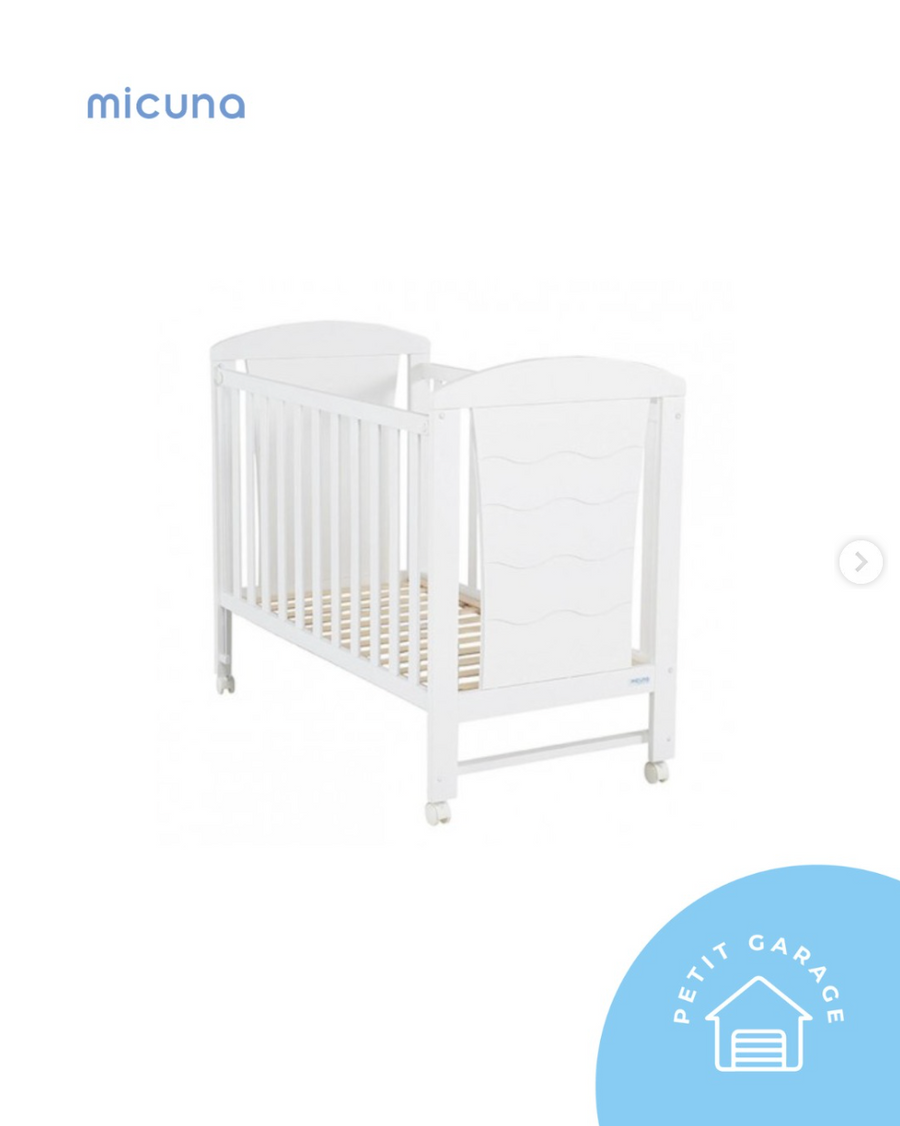Cuna de madera modelo Infinity color blanco. Marca Micuna (#PG5797)