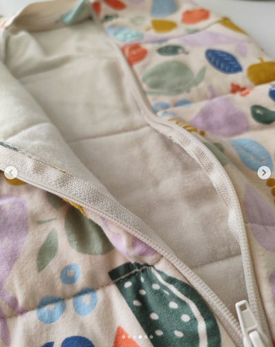 Saquito de dormir modelo Fruit Salad. Marca Ergopouch (#PG5798)