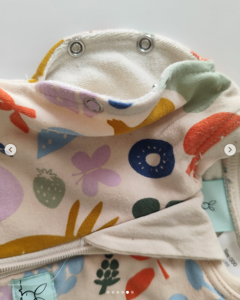 Saquito de dormir modelo Fruit Salad. Marca Ergopouch (#PG5798)