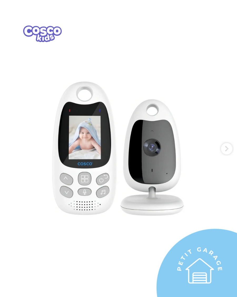 Monitor con visión nocturna color blanco. Marca Cosco Kids (#PG5799)