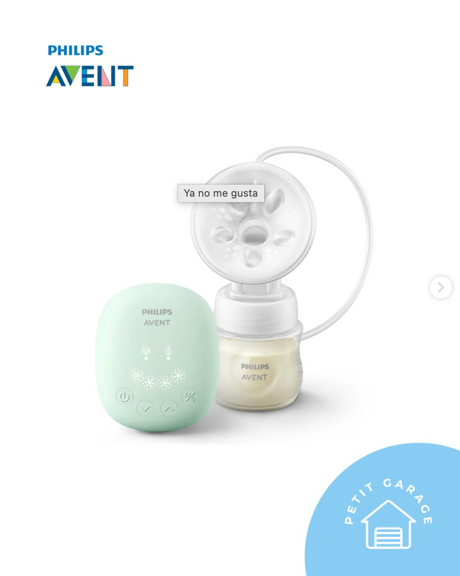 Extractor de leche modelo Simple Daisy Avent. Marca Philips Avent (#PG5801)