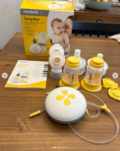 Extractor de leche eléctrico doble modelo Swing Maxi. Marca Medela (#PG5806)