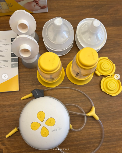 Extractor de leche eléctrico doble modelo Swing Maxi. Marca Medela (#PG5806)