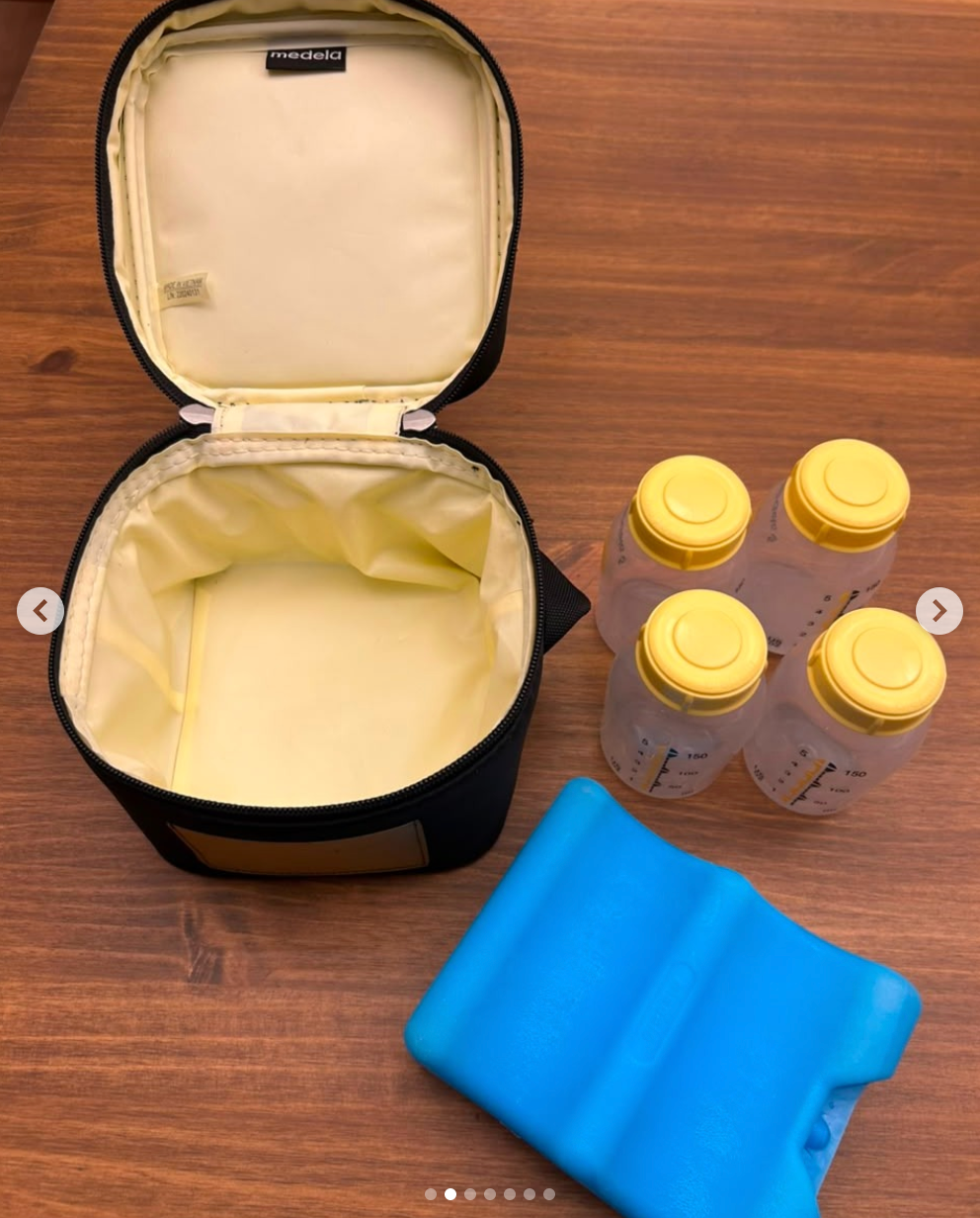 Cooler para almacenamiento de leche. Marca Medela (#PG5807)