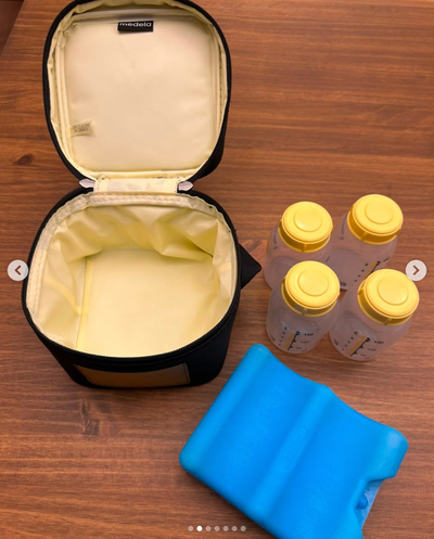 Cooler para almacenamiento de leche. Marca Medela (#PG5807)