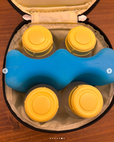 Cooler para almacenamiento de leche. Marca Medela (#PG5807)