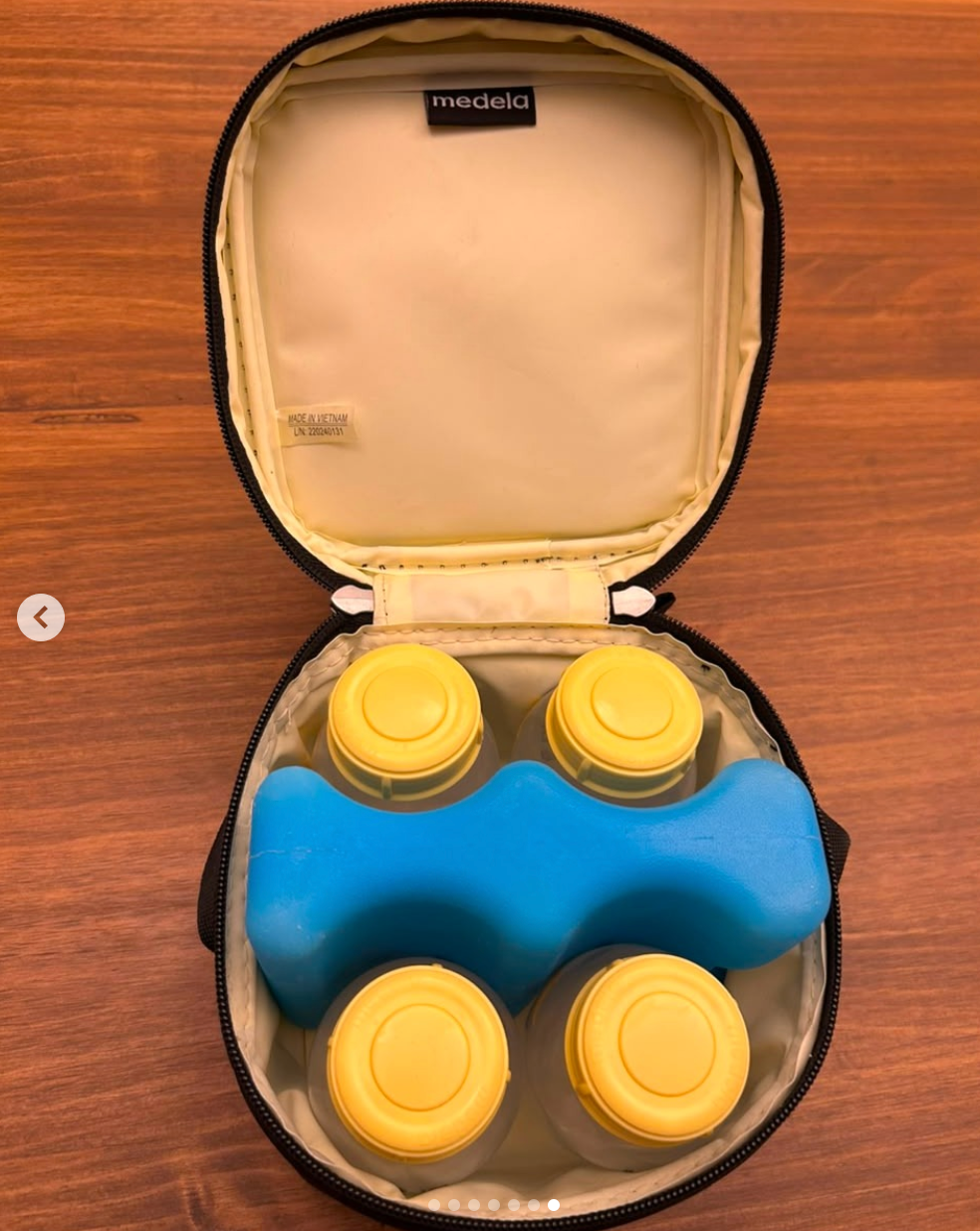Cooler para almacenamiento de leche. Marca Medela (#PG5807)