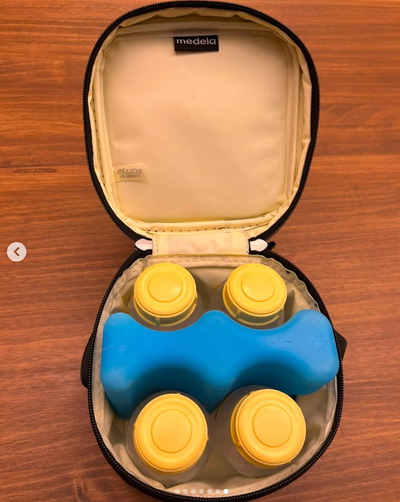 Cooler para almacenamiento de leche. Marca Medela (#PG5807)