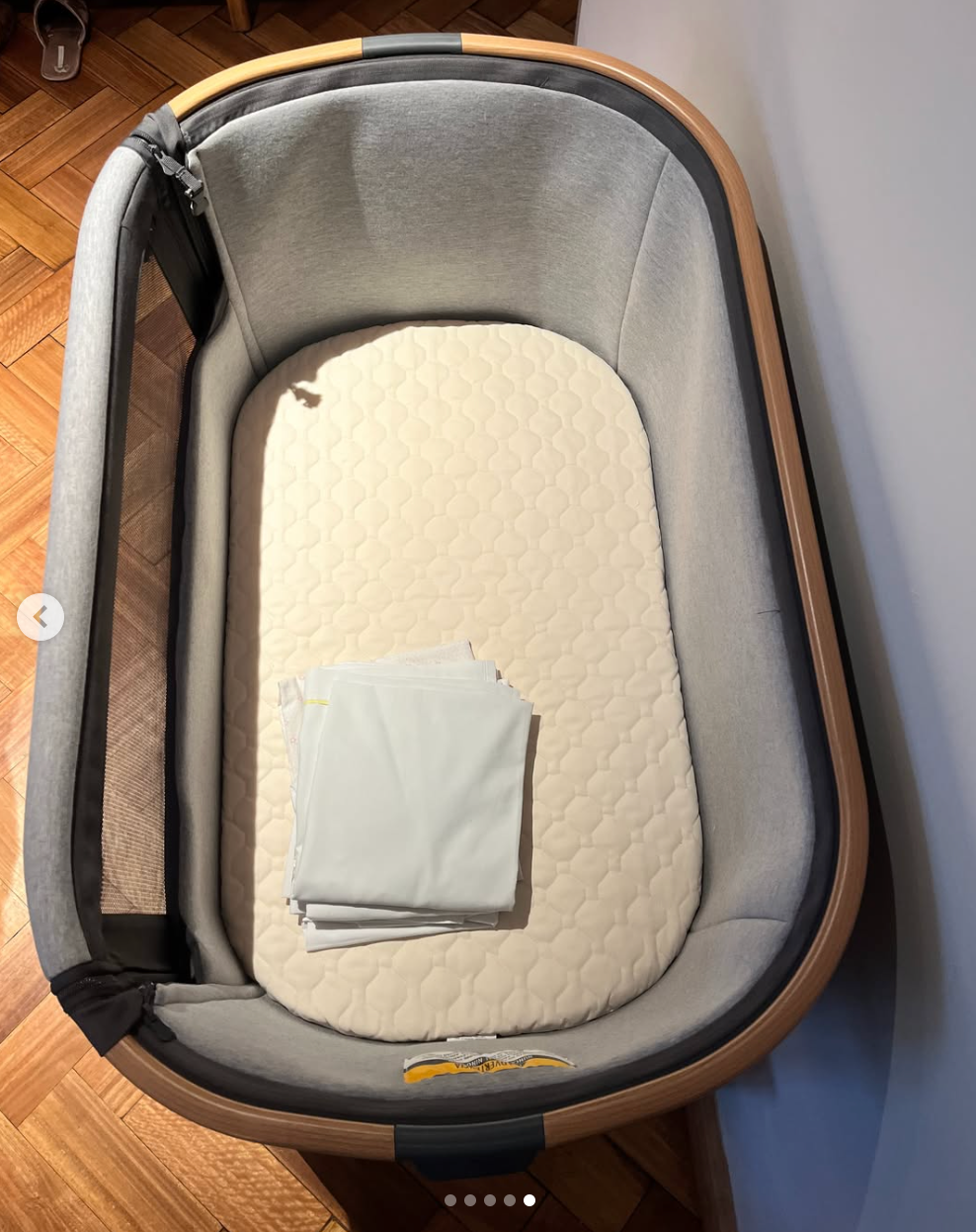 Cuna Colecho modelo Lora Essential. Marca Maxi Cosi (#PG5808)
