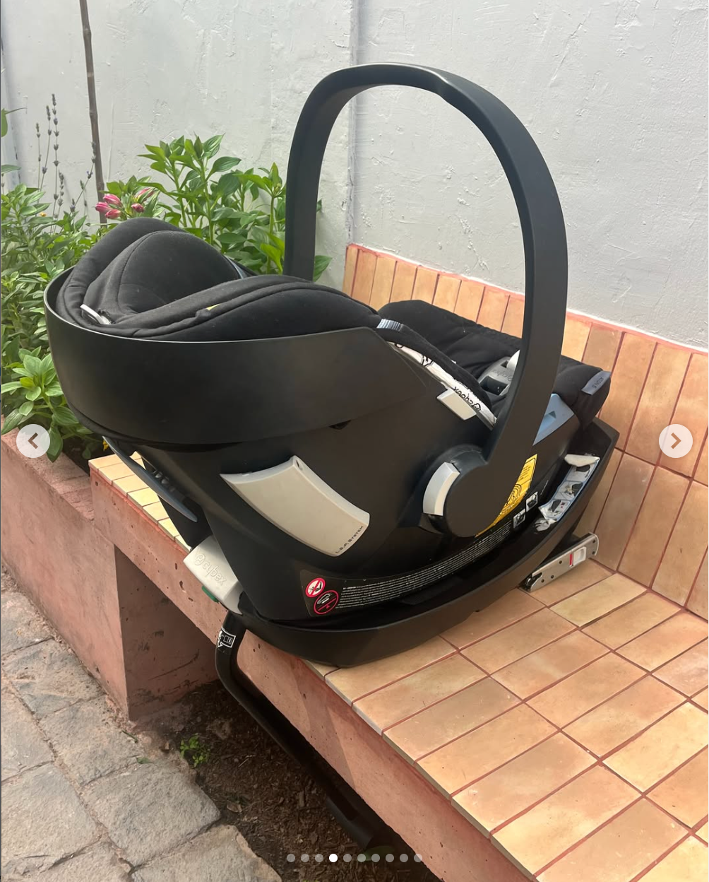 Silla de auto modelo Aton 5 + Base. Marca Cybex (#PG5809)