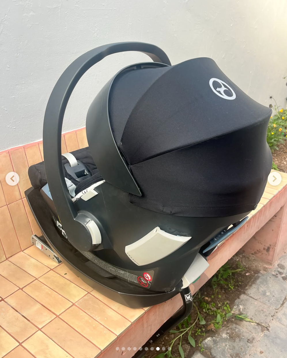 Silla de auto modelo Aton 5 + Base. Marca Cybex (#PG5809)