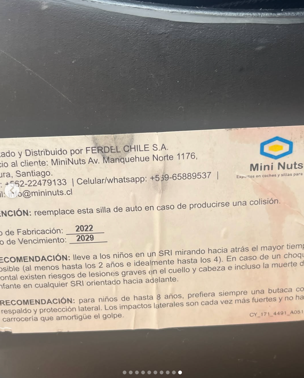 Silla de auto modelo Aton 5 + Base. Marca Cybex (#PG5809)