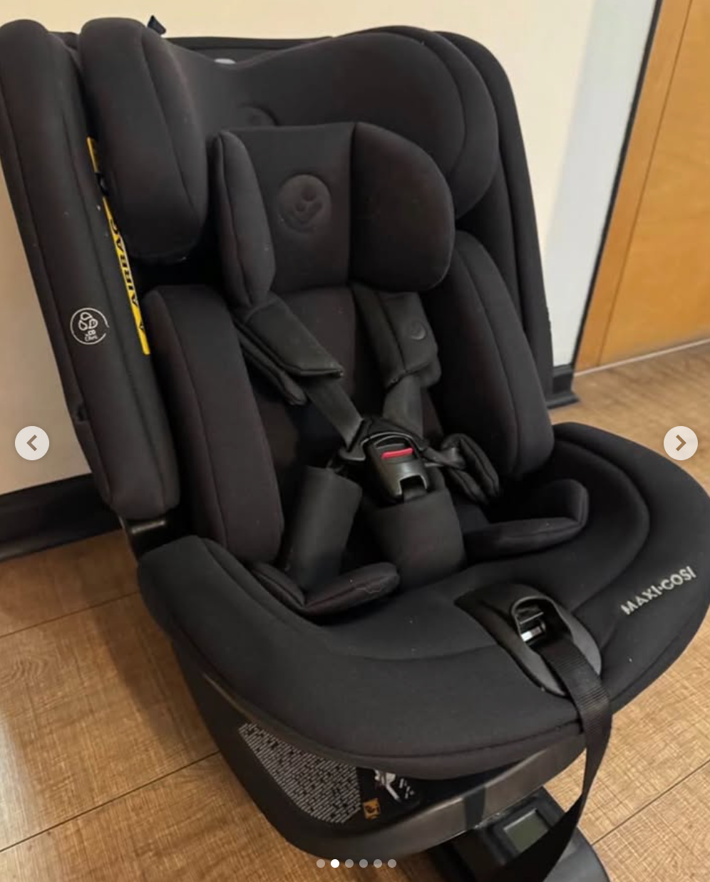 Silla de auto modelo Spinel 360 Plus O12 Authentic Black + Base. Marca Maxi Cosi (#PG5812)