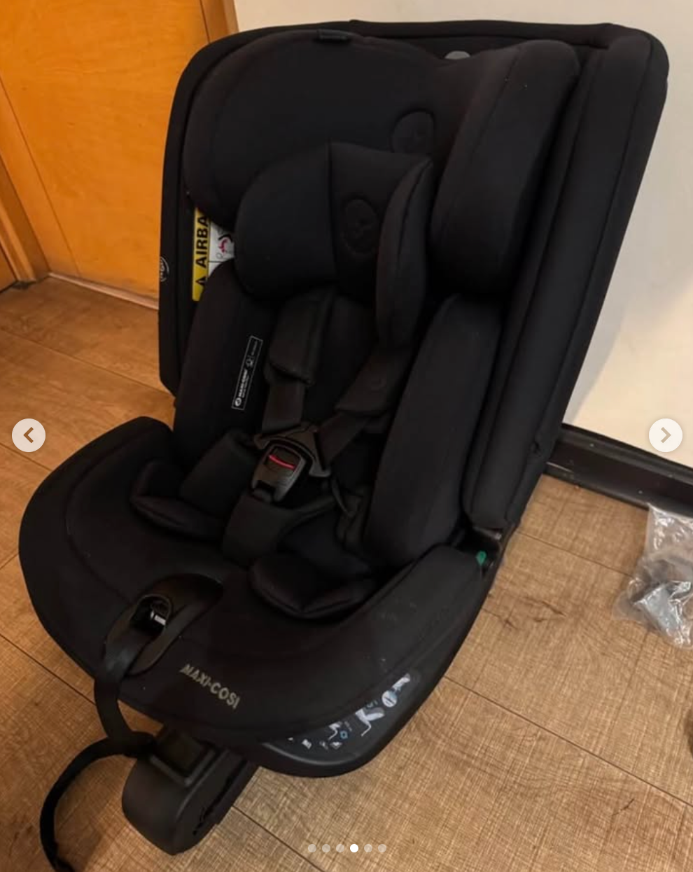 Silla de auto modelo Spinel 360 Plus O12 Authentic Black + Base. Marca Maxi Cosi (#PG5812)