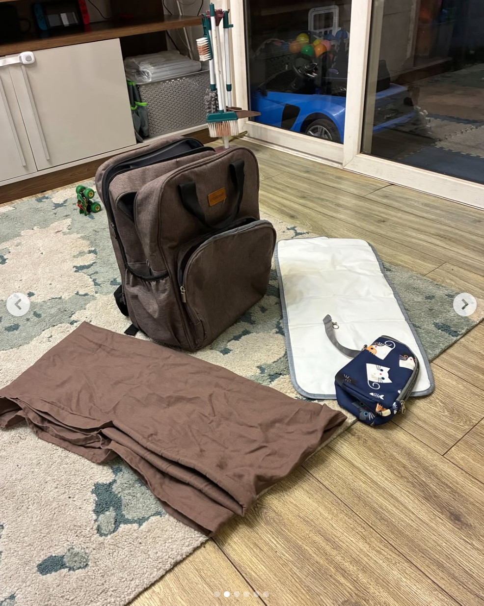 Mochila pañalera. Marca Bebesit (#PG5814)