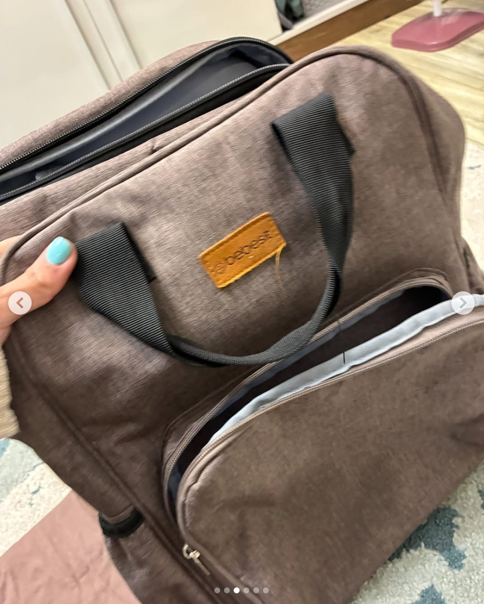 Mochila pañalera. Marca Bebesit (#PG5814)