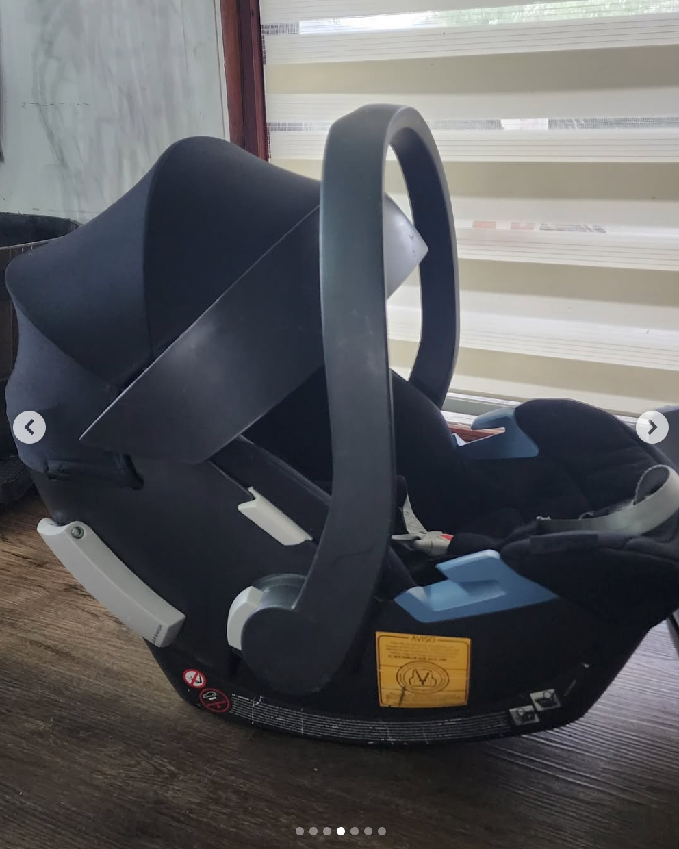 Silla de auto modelo Aton 5 + Base. Marca Cybex (#PG5815)