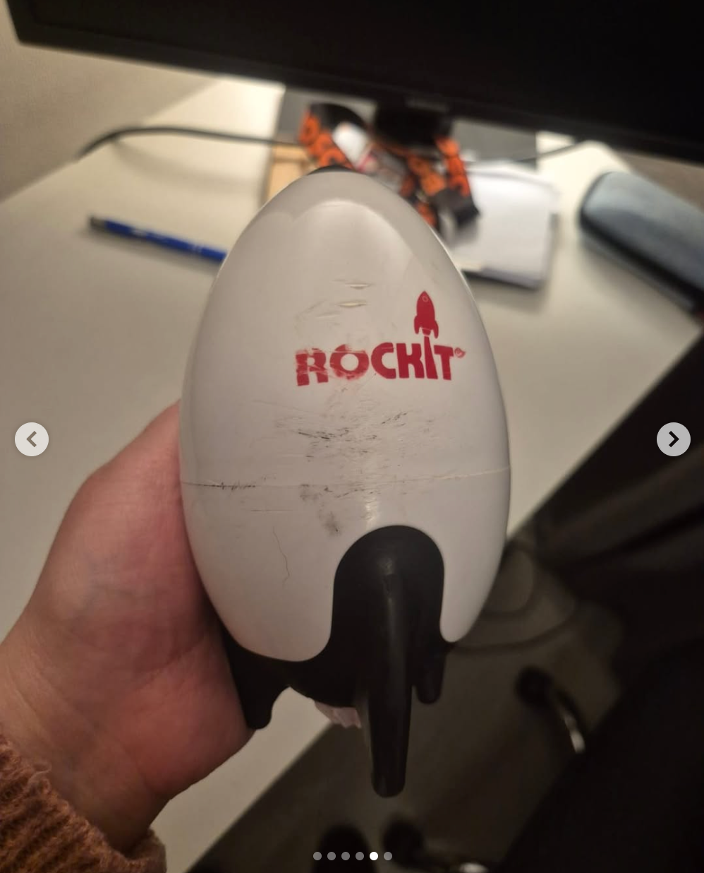 Mecedor de coches modelo recargable. Marca Rockit (#PG5817)