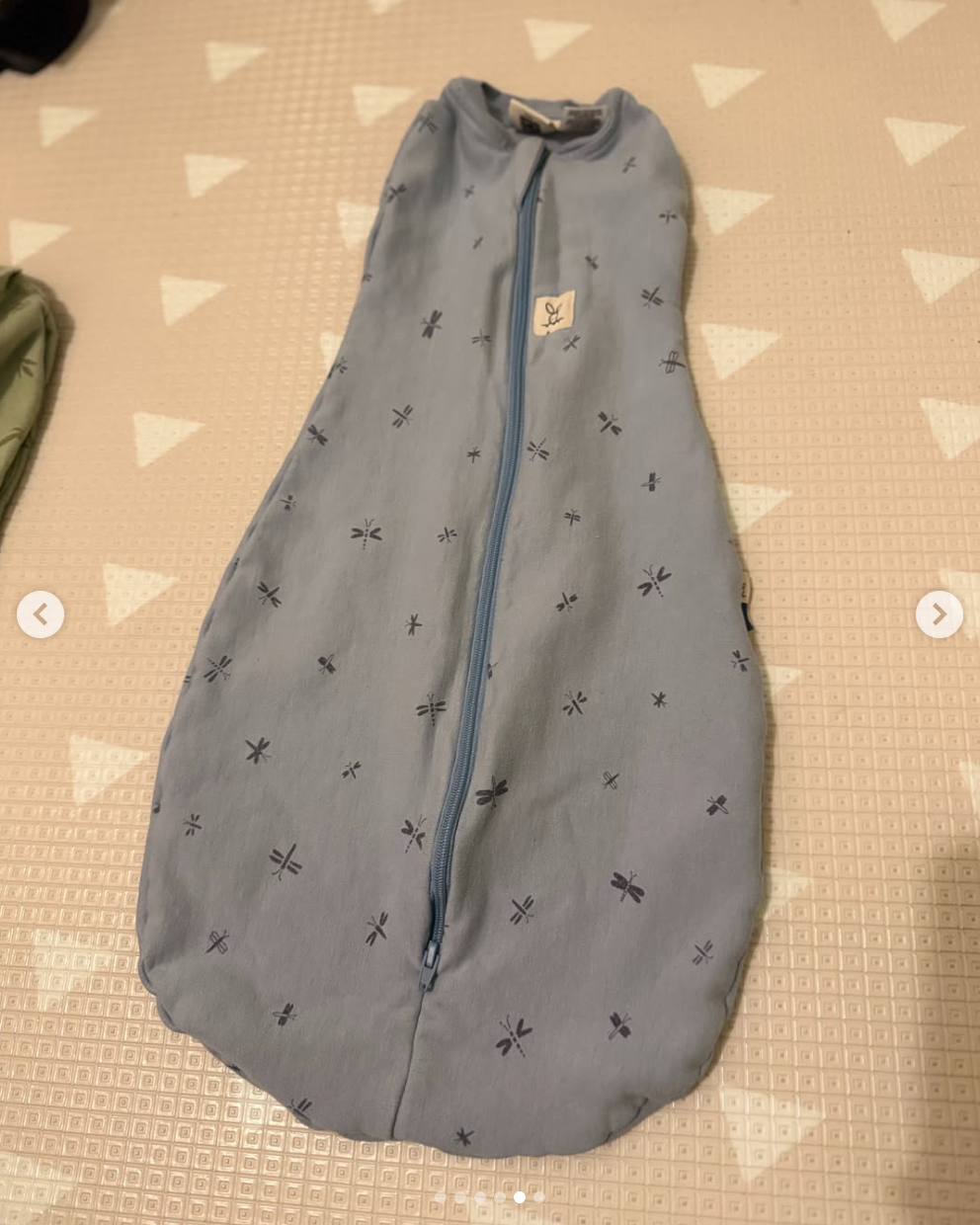 2 Saquitos de dormir modelo Dragonflies y Willow. Marca Ergopouch (#PG5820)