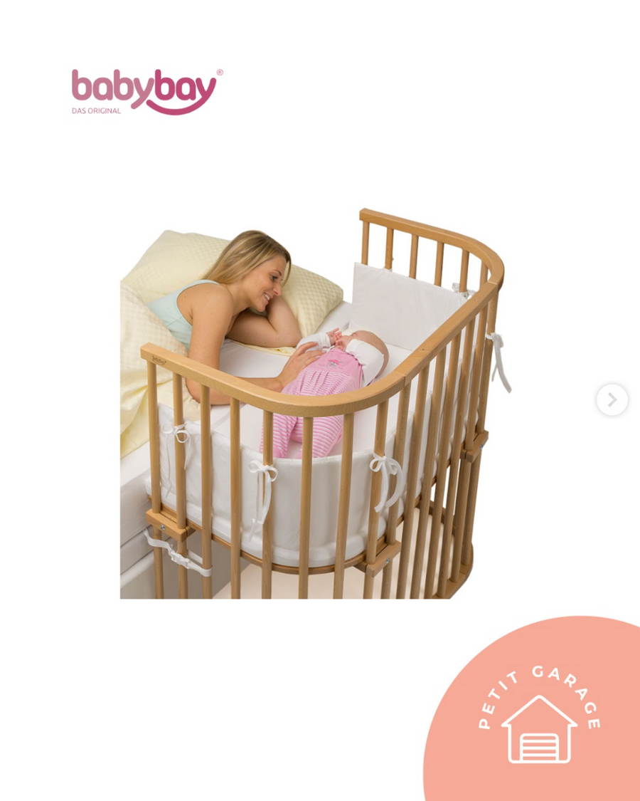 Cuna colecho madera natural. Marca Babybay (#PG5822)