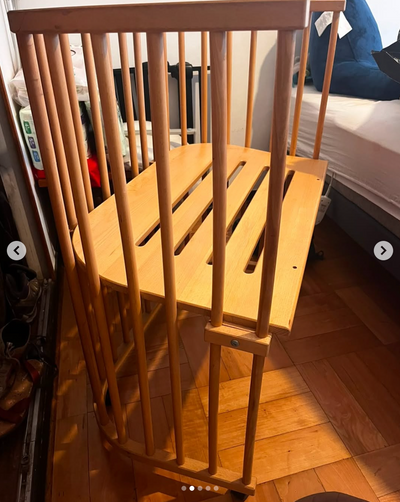 Cuna colecho madera natural. Marca Babybay (#PG5822)