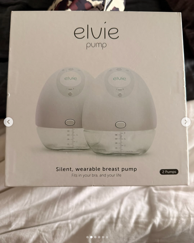 Extractor de leche doble eléctrico. Marca Elvie (#PG5824)