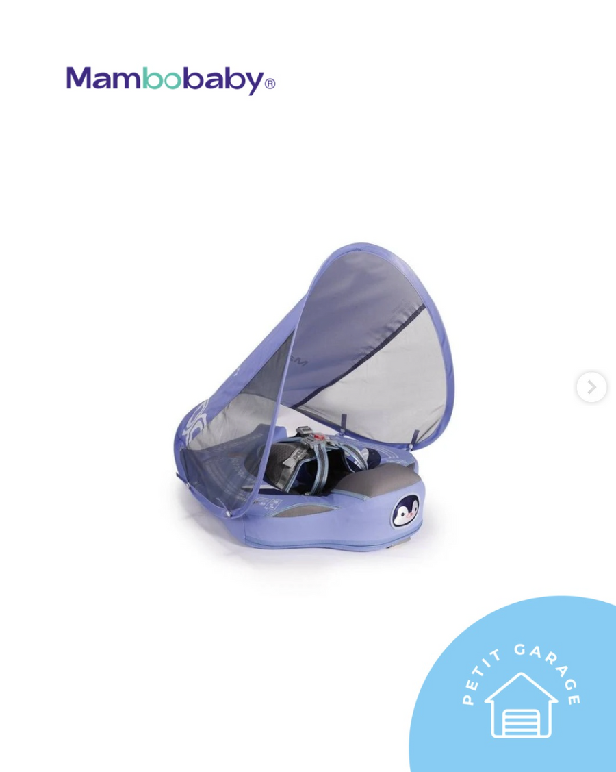 Flotador modelo Chest Float con sombrilla. Marca Mambobaby (#PG5825)