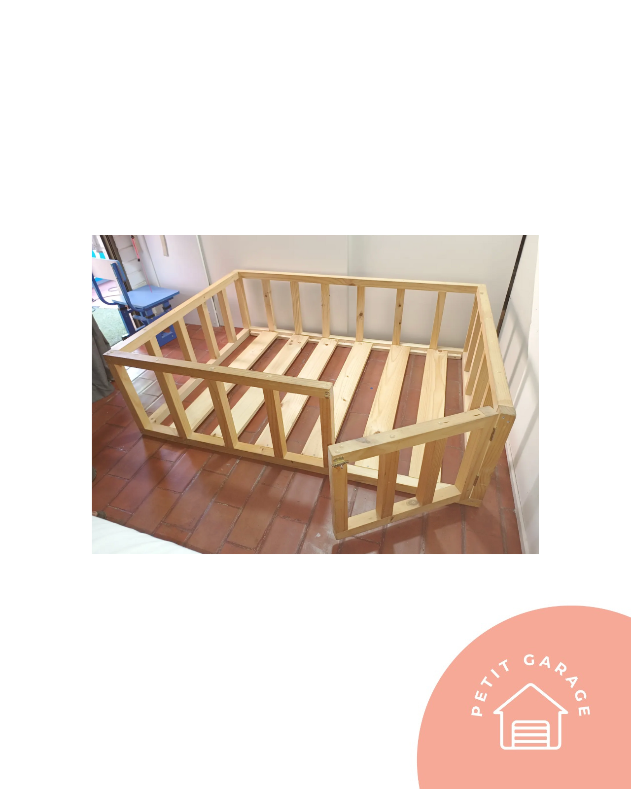 (#PG4268) Cama estilo Montessori. Marca Artesanal