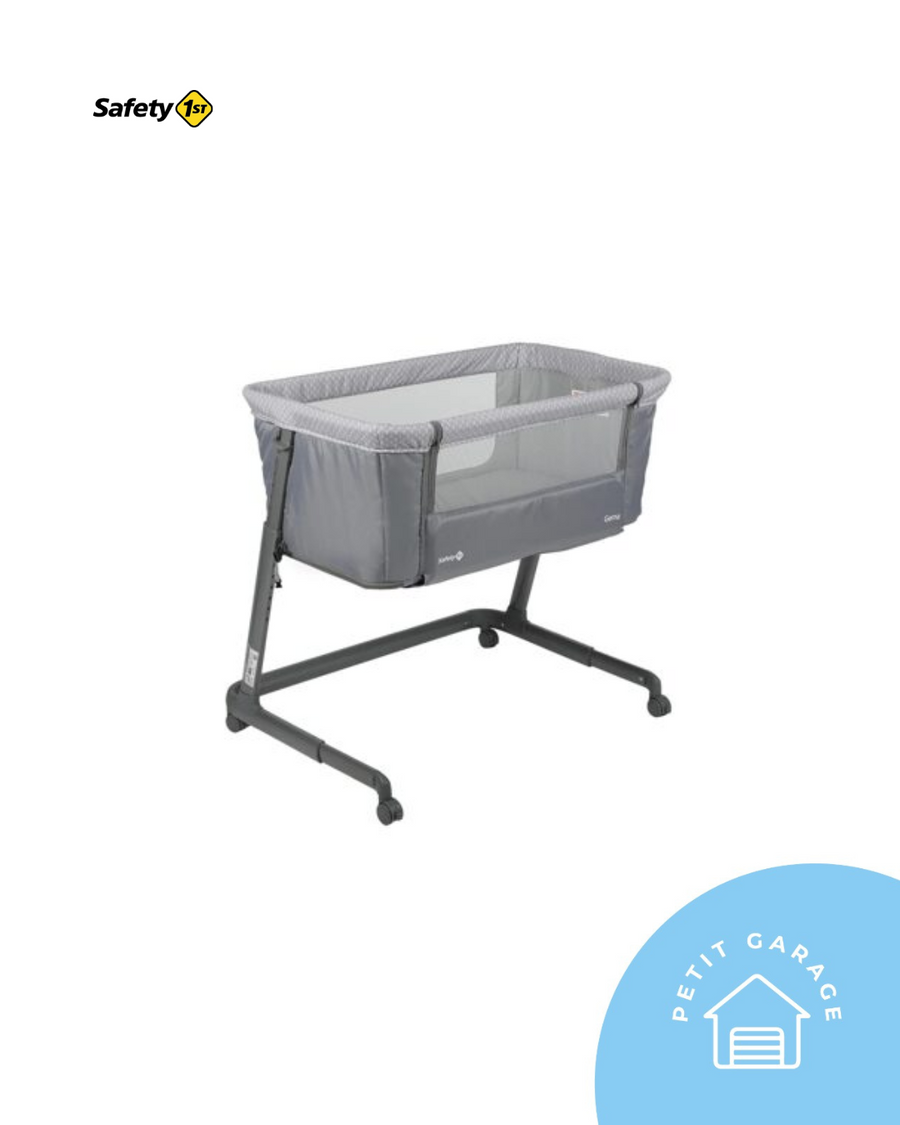 (#PG4667) Cuna colecho modelo Gema color gris. Marca Safety 1st