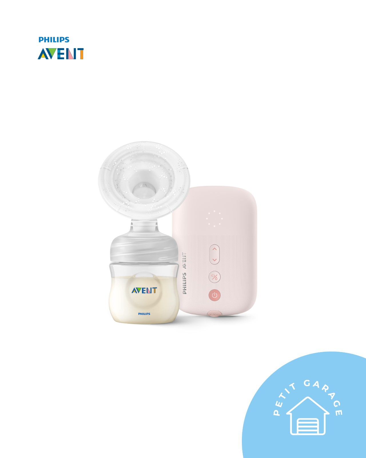 (#PG4292) Extractor de leche eléctrico simple. Marca Philips Avent