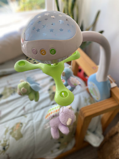 (#PG5433) Móvil modelo 3 en 1 Sueño Mariposa. Marca Fisher Price