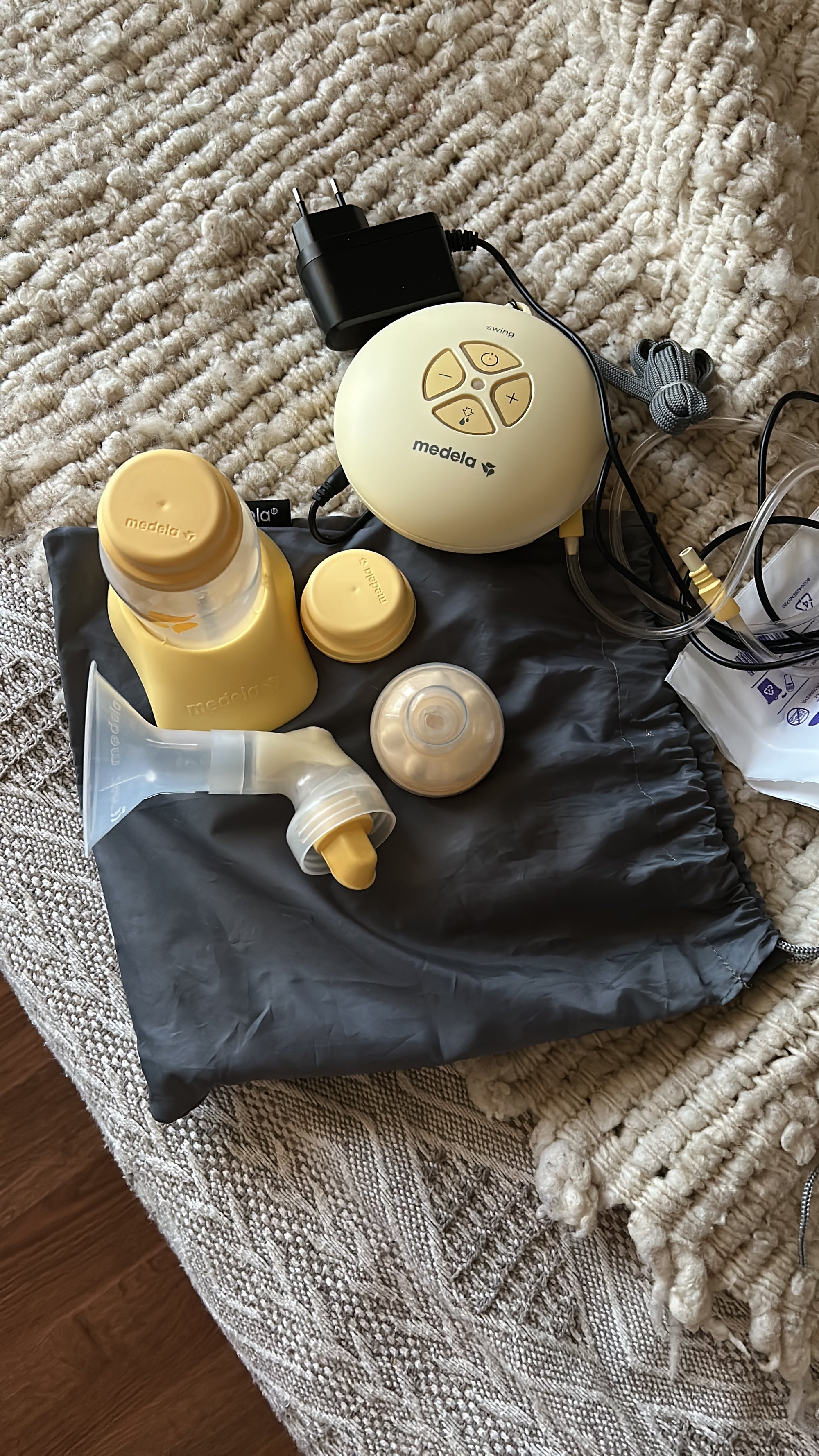 (#PG4422) Extractor de leche eléctrico simple modelo Swing. Marca Medela