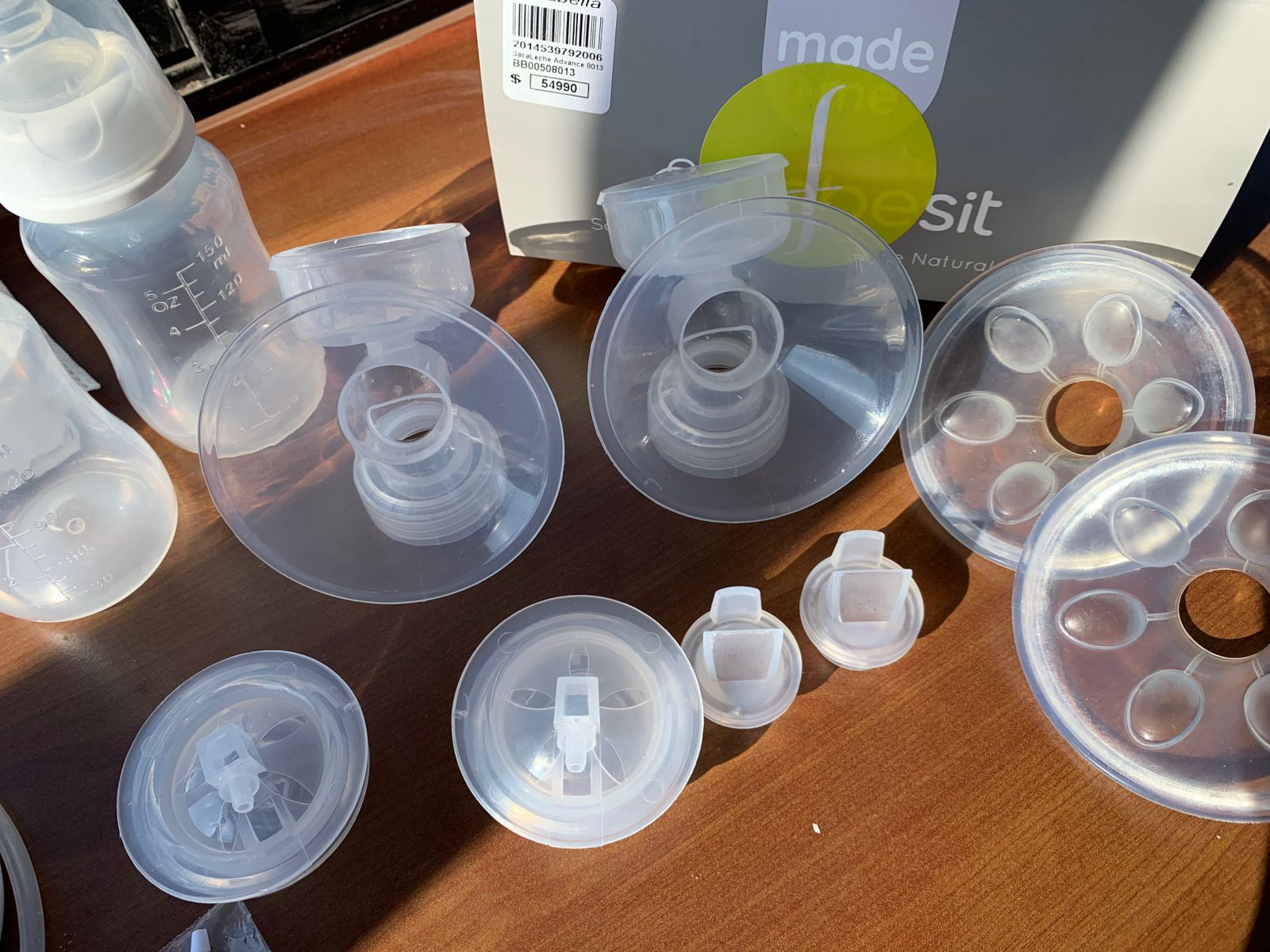 (#PG4852) Extractor de leche eléctrico modelo Advance Natural. Marca Bebesit