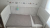(#PG4240) Cuna de madera modelo Viktoria. Marca Pinolino