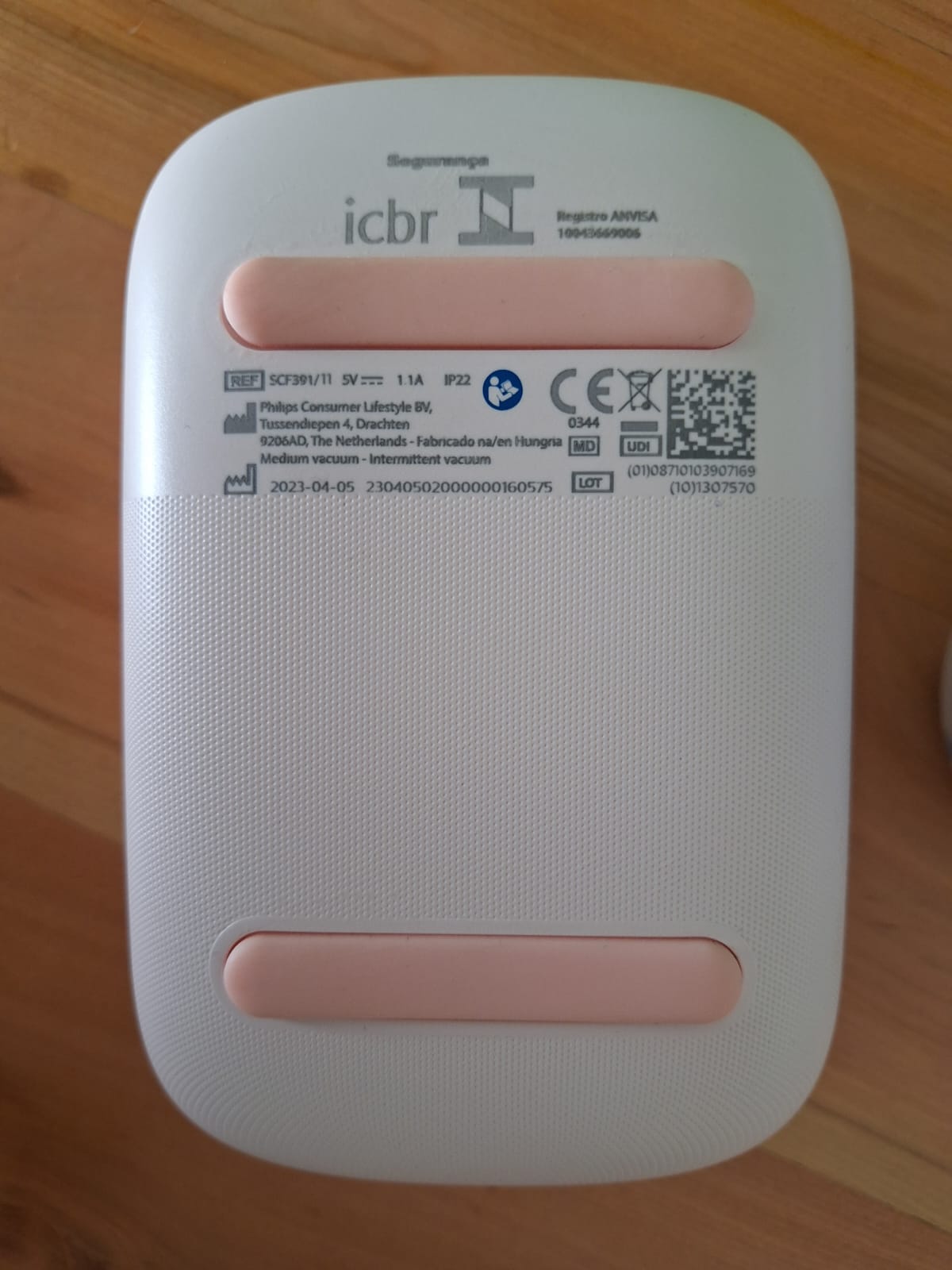 (#PG4419) Extractor de leche eléctrico simple. Marca Philips Avent